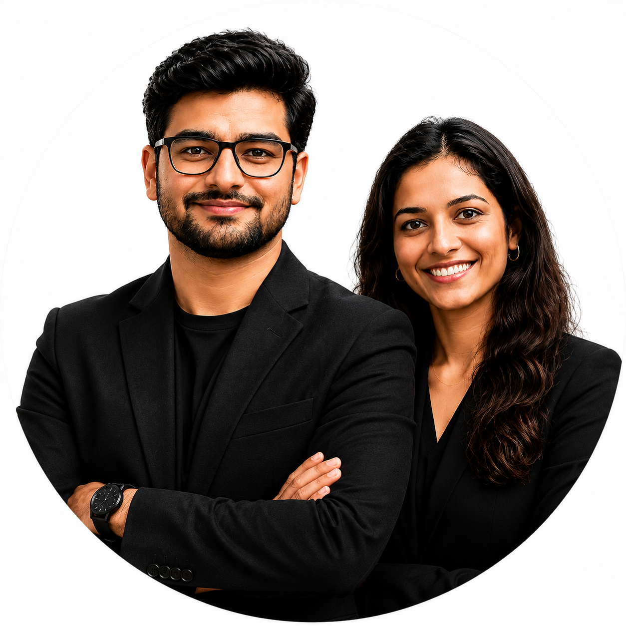 CA Vikrant Arora and CA Vamika Arora logo